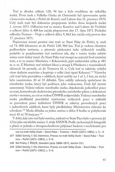 Náhled Počátky lokální železniční dopravy v severovýchodních Čechách