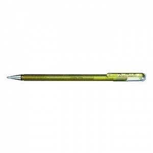 Pero gelové Pentel Hybrid Dual Metallic K110 - zlatá 1mm