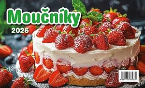 Kalendář 2026 Moučníky, stolní, 23 x 14 cm