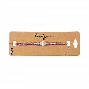 Náramek - Fialový rybička