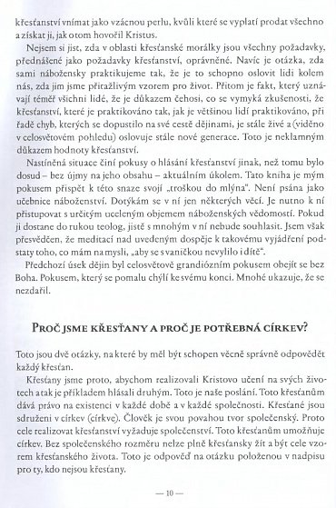 Náhled Tušení obrysů křesťanství