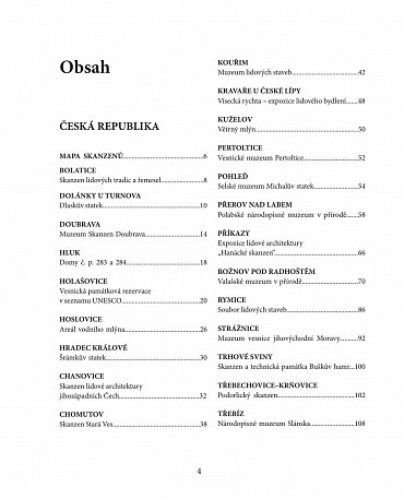 Náhled Skanzeny - Muzea lidové architektury v přírodě v České republice a Slovenské republice