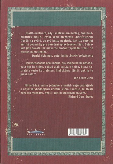 Náhled Kniha o štěstí - Otevřená cesta ke šťastnému životu