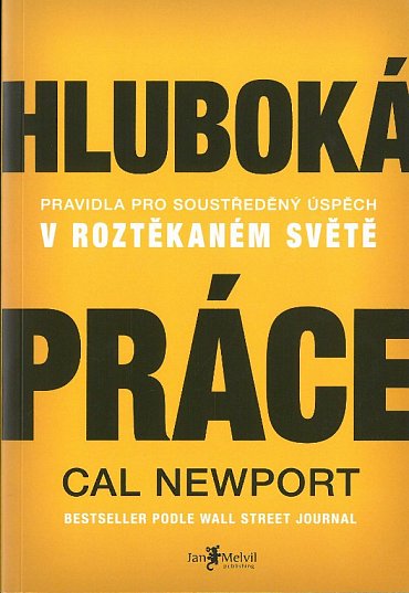 Náhled Hluboká práce - Pravidla pro soustředěný úspěch v roztěkaném světě