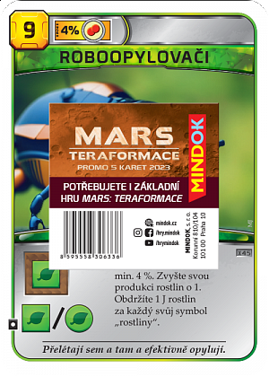 Mars: Teraformace – promo 5 karet 2023