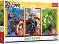 Puzzle Marvel Avengers: Tvůj hrdina 3x50 dílků