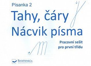 Písanka 2 – Tahy, čáry – Nácvik písma