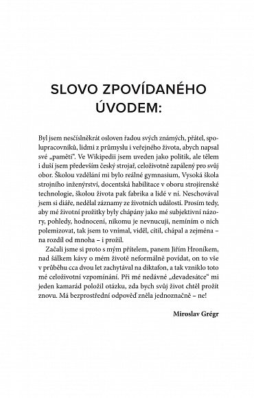 Náhled Atomový dědek Miroslav Grégr: Se skromností sobě vlastní