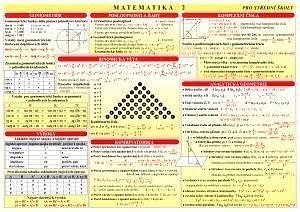 Matematická tabulka 2 pro SŠ (A4), 1.  vydání