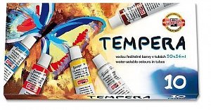 Koh-i-noor barvy temperové/tempery sada 10 x16 ml - Motýl