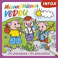 Malování / Maľovanie vodou - Tři prasátky