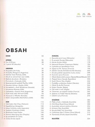 Náhled Úchvatné světové cyklistické trasy