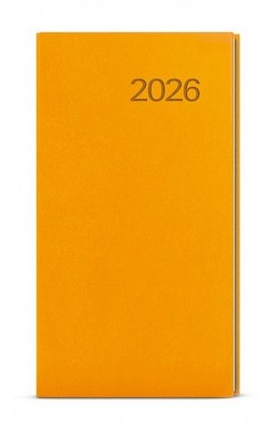 Týdenní diář 2026 Jakub Vivella kapesní okrová