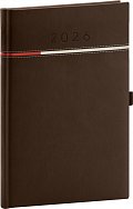 Diář 2026: Tomy - hnědočervený, týdenní, 15 x 21 cm