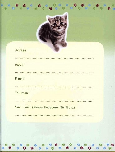 Náhled Zápisník pro správné holky - Koťata
