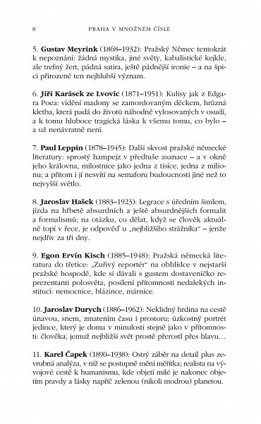 Náhled Praha v množném čísle - Antologie povídek českých spisovatelů o Praze