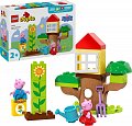 LEGO® DUPLO® 10431 Prasátko Peppa – zahrada a dům na stromě