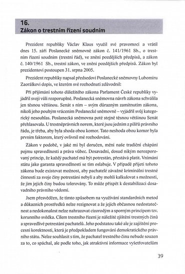 Náhled Veta prezidenta Václava Klause