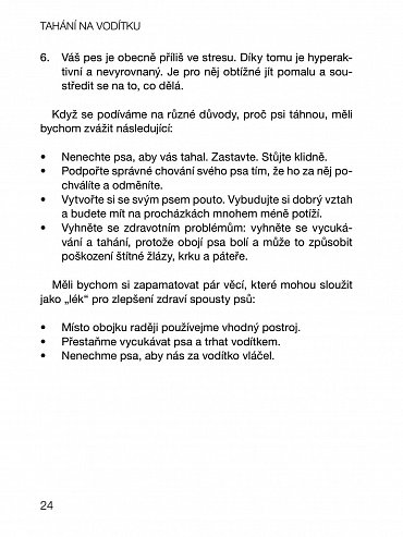 Náhled Tahání na vodítku