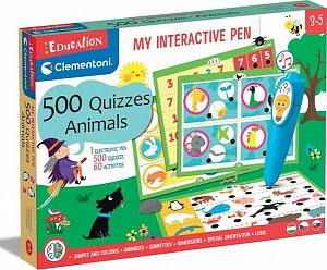 Zvířata Interaktivní pero 500 kvízů