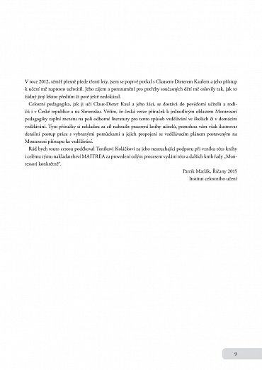 Náhled Montessori konkrétně 3 - Jazyk