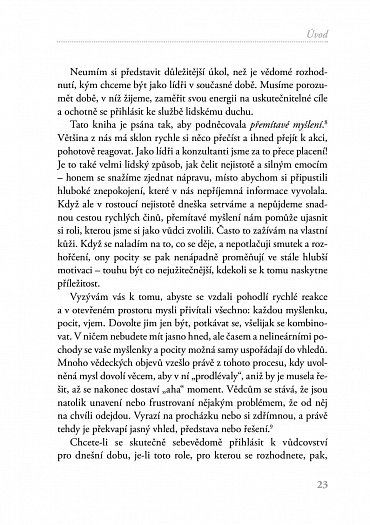 Náhled Vědomý lídr - Jak být v dnešním světě vůdčí osobností, která přispívá k obnově zdravého rozumu