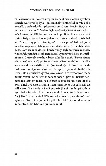Náhled Atomový dědek Miroslav Grégr: Se skromností sobě vlastní