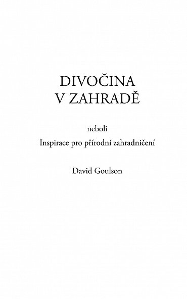Náhled Divočina v zahradě - Inspirace pro přírodní zahradničení
