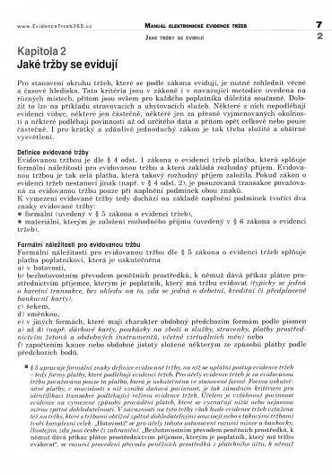 Náhled Manuál elektronické evidence tržeb