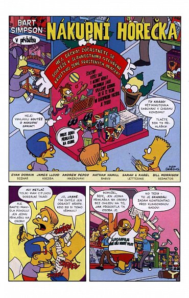 Náhled Simpsonovi - Bart Simpson 3/2016 - Mistr iluzí