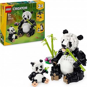 LEGO® Creator 3 v 1 31165 Divoká zvířata: Pandí rodinka