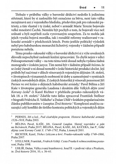 Náhled O švestky a brambory - Prusko-rakouská válka o bavorské dědictví 1778-1779