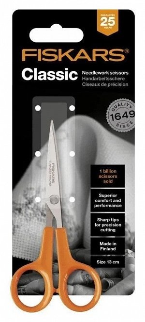 Fiskars Vyšívací nůžky 13 cm, 1.  vydání
