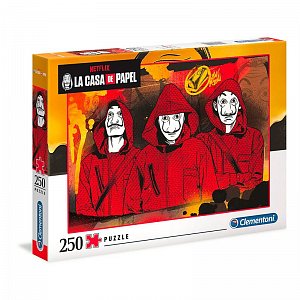 Clementoni Puzzle - La casa de papel/250 dílků