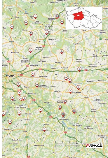 Náhled Rozhledny České republiky