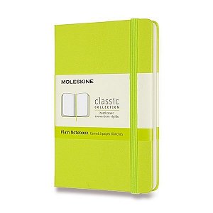 Zápisník Moleskine - tvrdé desky, S, čistý - limetka