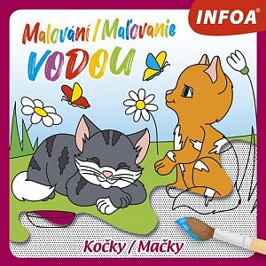 Malování / Maľovanie vodou - Kočky