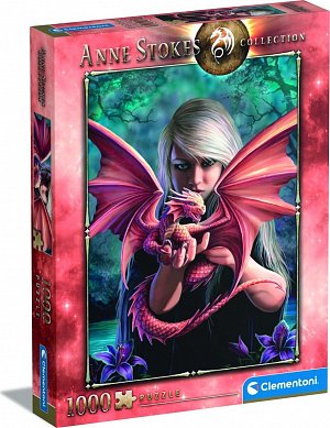 Puzzle Anne Stokes: Dračí královna 1000 dílků
