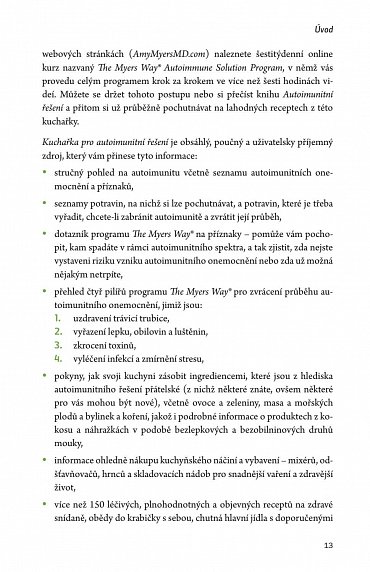 Náhled Kuchařka pro autoimunitní řešení - Přes 150 chutných receptů pro prevenci a odvrácení celého spektra zánětlivých příznaků a nemocí