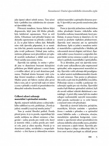 Náhled Moudrost ájurvédského životního stylu - Ucelený recept na optimalizaci zdraví, předcházení nemocem