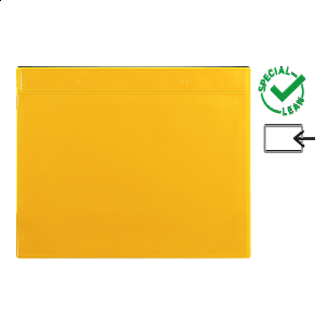 djois identifikační kapsa A4, žlutá, 10 ks