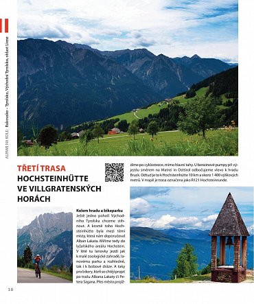 Náhled Alpami na kole - 35 tras – Rakousko, Švýcarsko, Itálie, Slovinsko