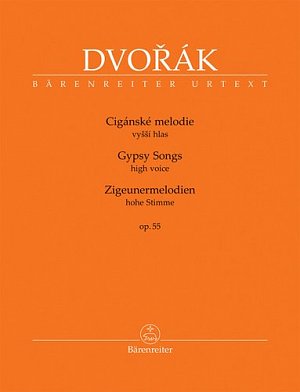 Cigánské melodie vyšší hlas, op. 55