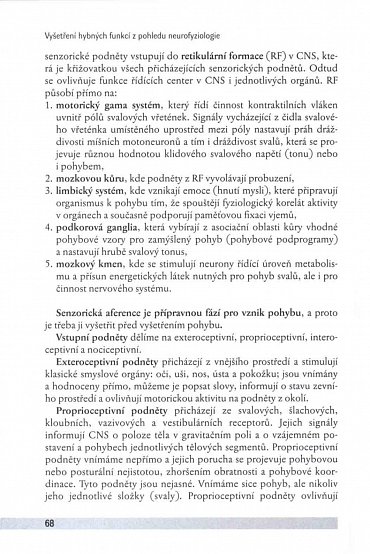 Náhled Vyšetření hybných funkcí z pohledu neurofyziologie