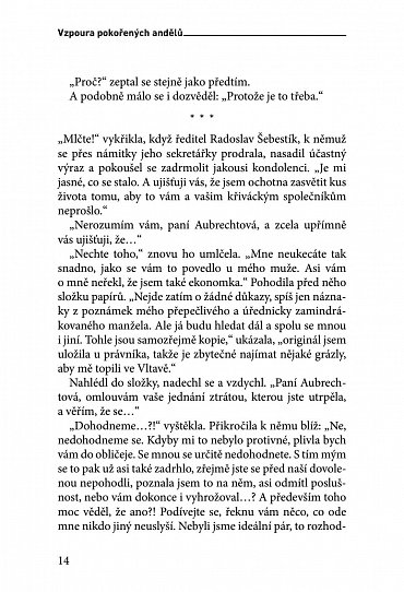 Náhled Vzpoura pokořených andělů - Tucet příběhů s tajemstvím