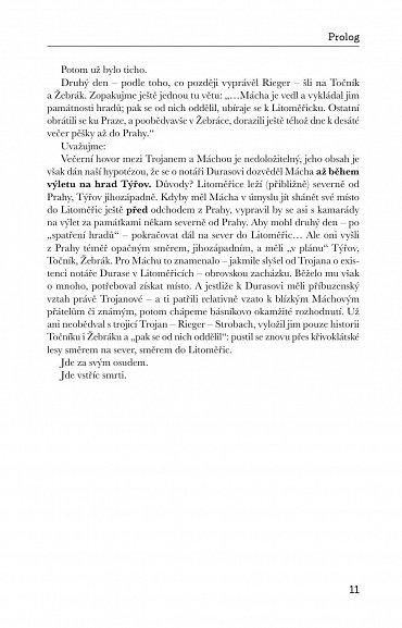 Náhled Důvěrná zpráva o Karlu Hynku Máchovi, 4.  vydání