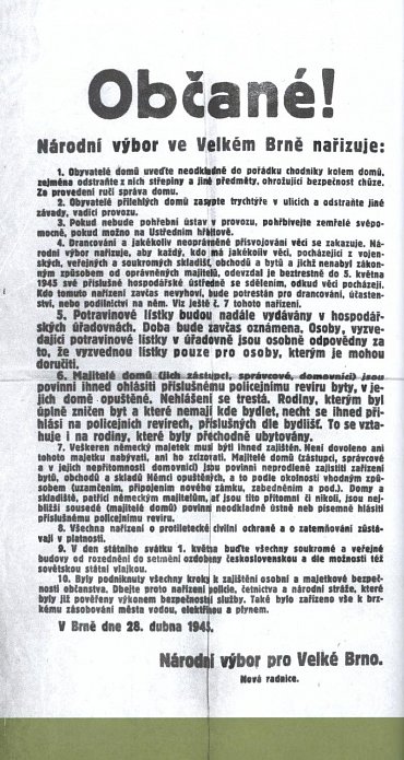 Náhled Brno účtující - Průvodce městem 1945–1946