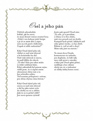 Náhled La Fontainovy bajky, 1.  vydání