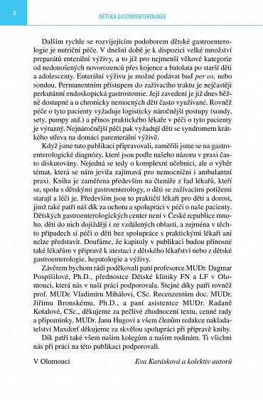 Náhled Dětská gastroenterologie pro praxi