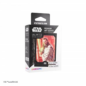 Gamegenic SWU: Premium Art Sleeve - Qui-Gon Jinn